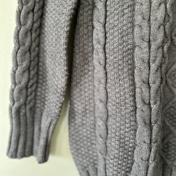 🍁5/30$!! Super Cozy Cable Knit Look Tunic Turtleneck Sweater - Picture 10 of 13